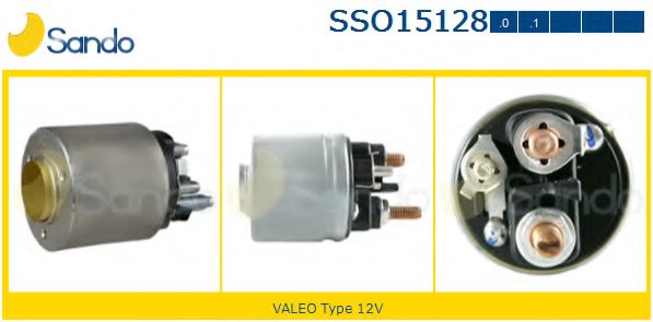 SANDO SSO15128.0 Solenoid Switch, starter